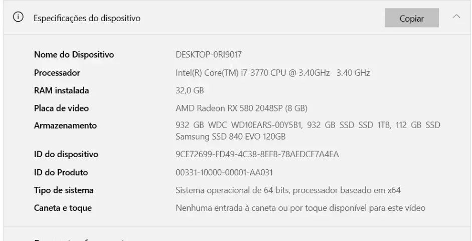 pc gamer i7,32gb,ssd,fonte modular,rx 580 (pronto pra jogar) - Foto 4
