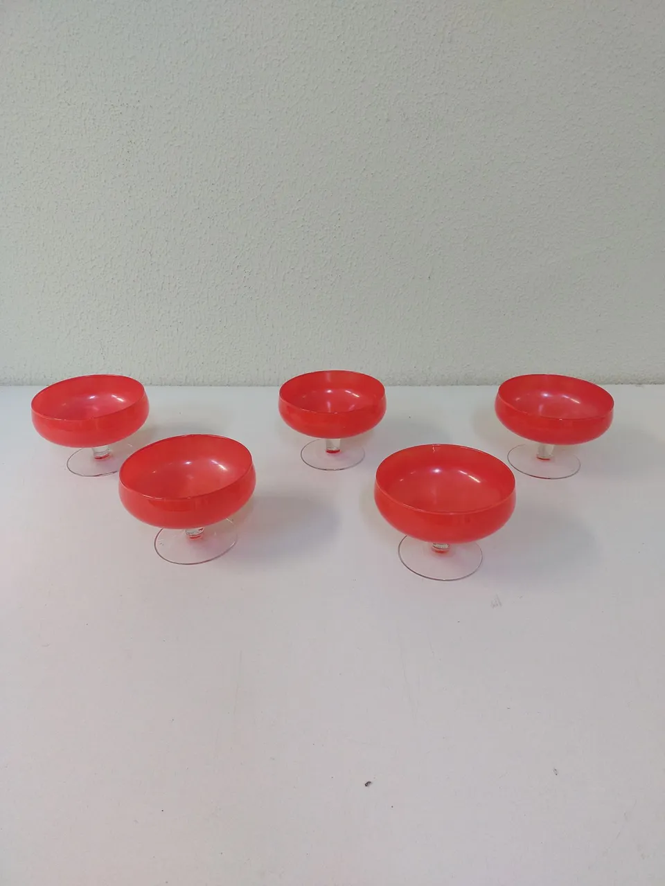 Conjunto de Sobremesa Cristais Cambé (5 peças)