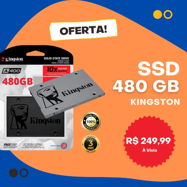 SSD 480Gb, Ssd 480 Gb (Kingston)