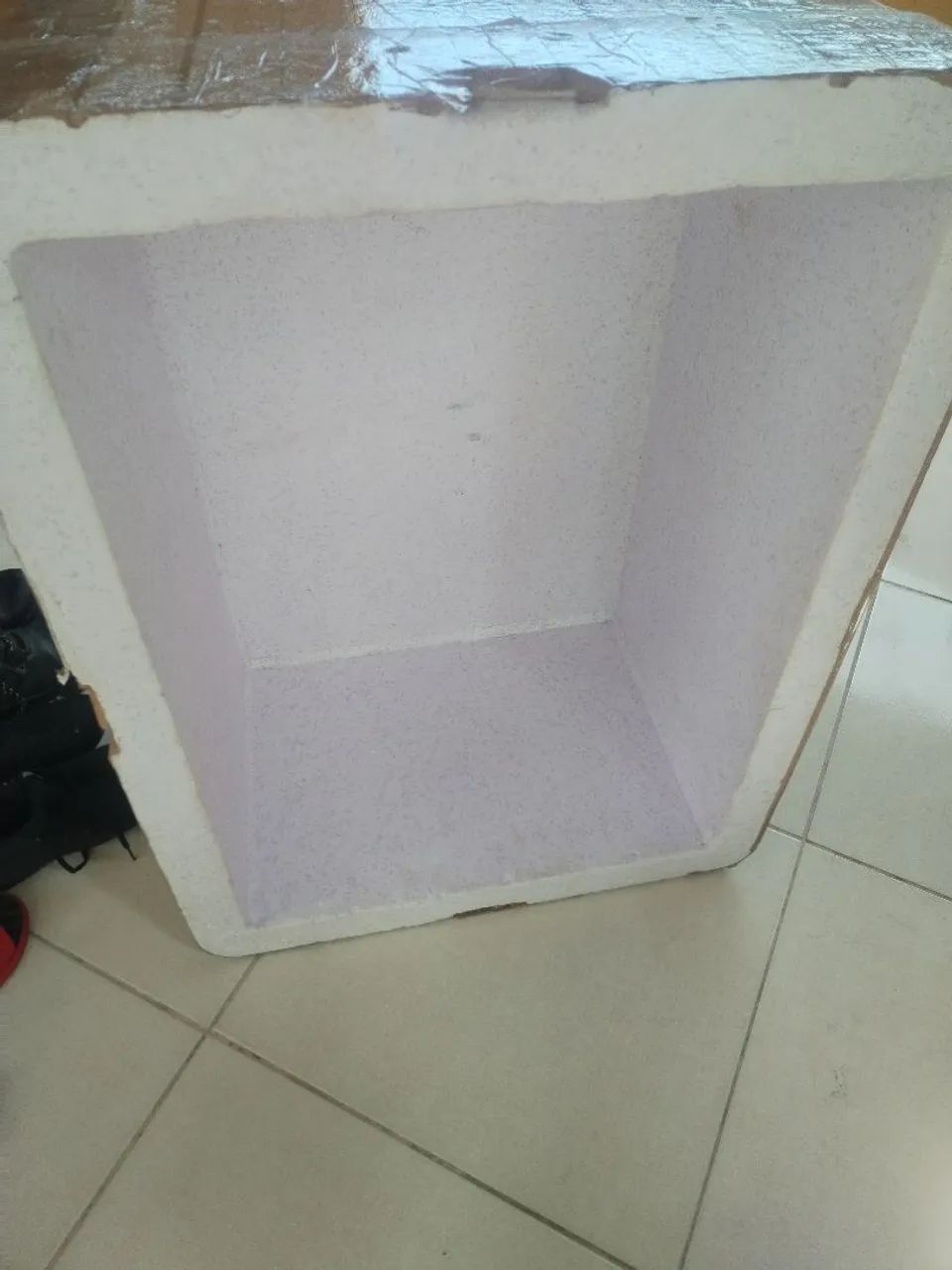 caixa de isopor grande para quem trabalha - Foto 2
