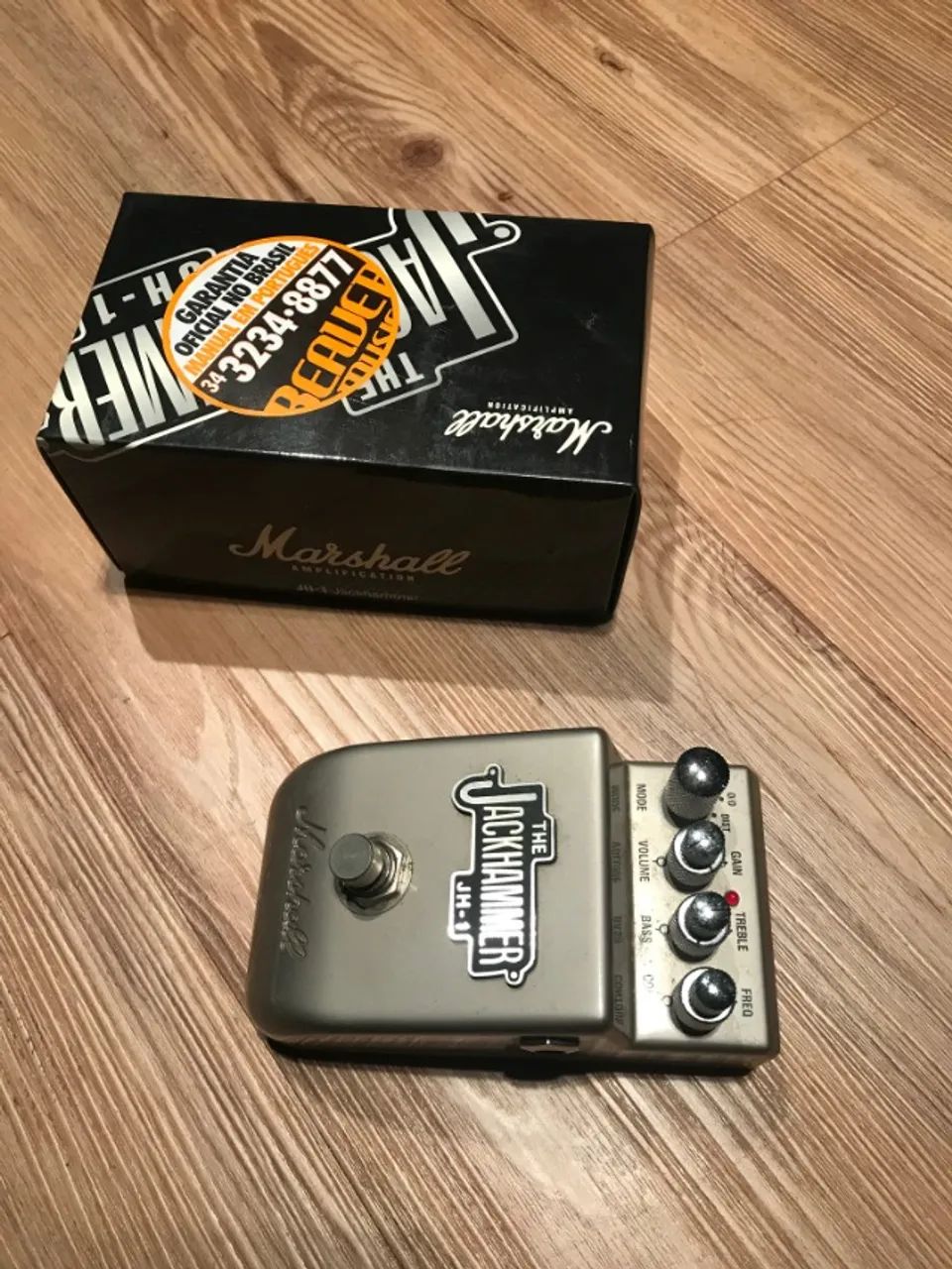 Pedal para guitarra Jack Hammer Marshall - Foto 2