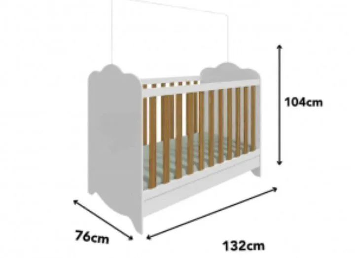 Clara Perola Crib - New (in box), convertible into a toddler bed or sofa