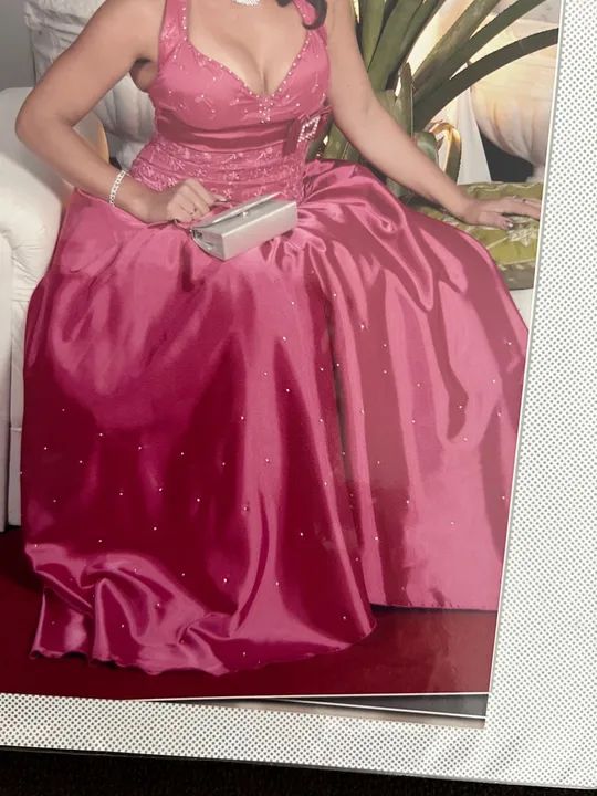Vestido de Festa Rosa - Foto 2