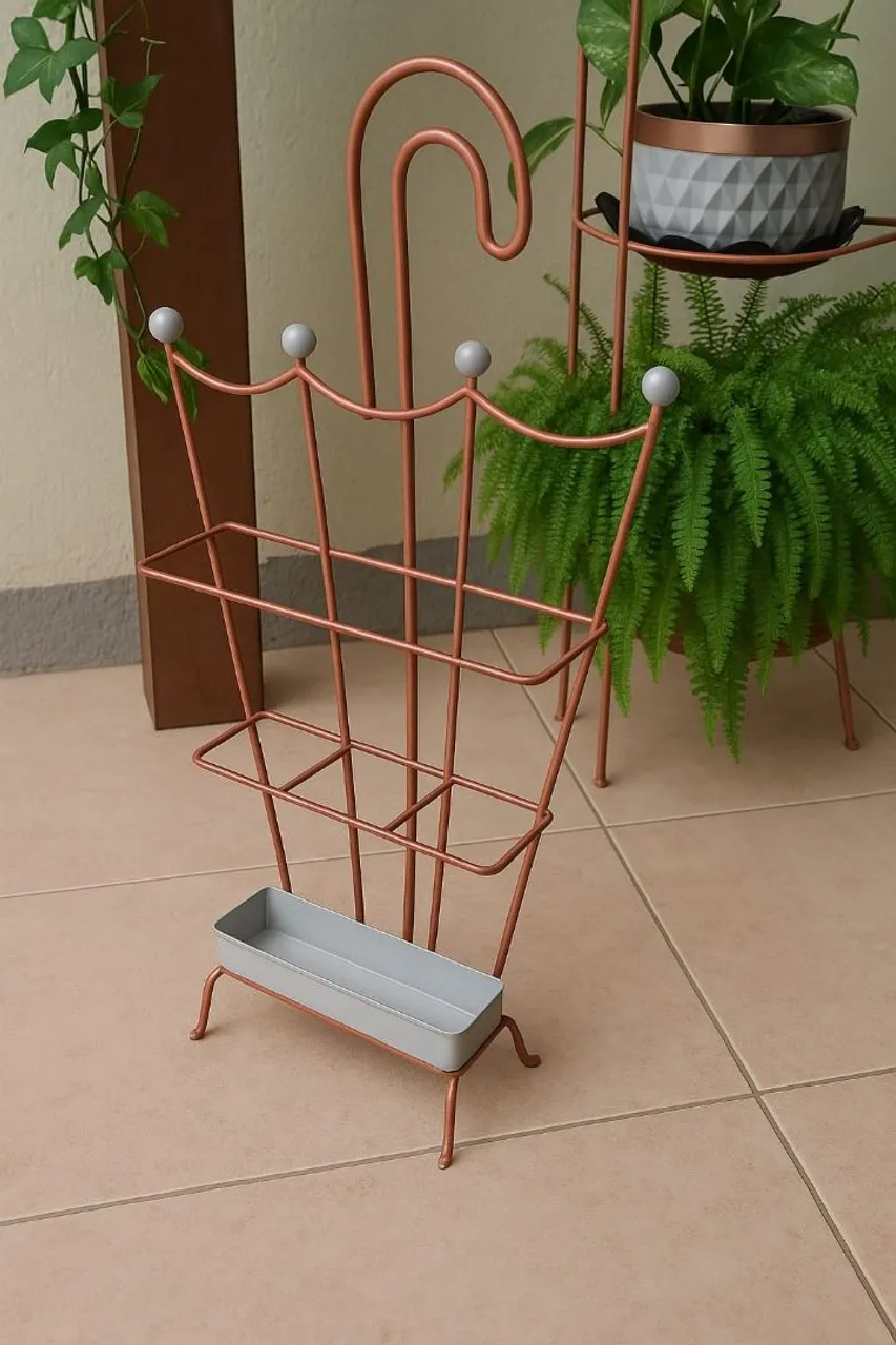 Porta Guarda-Chuva Decorativo Vintage