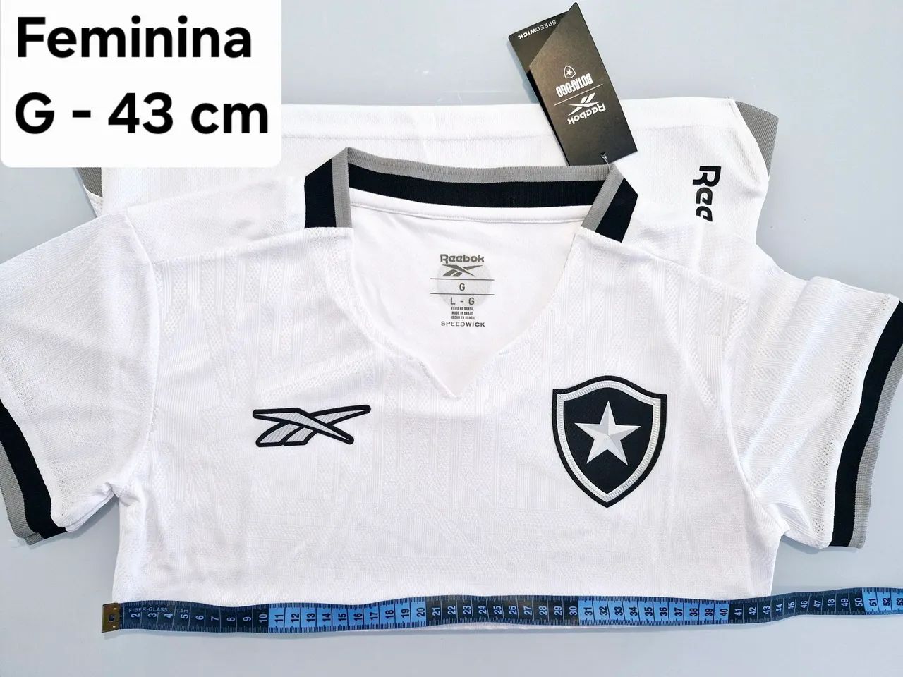 Camisa Botafogo feminina  - tamanho GG.