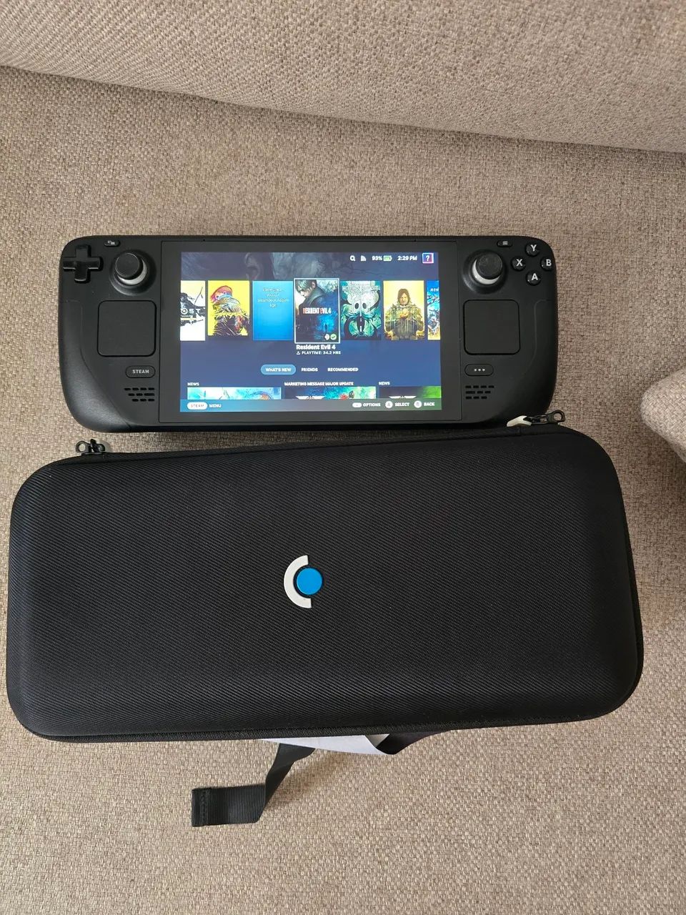 Steam Deck LCD 512GB - Consoles de Vídeo Game - Norte (Águas