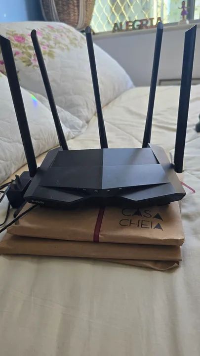 Roteador Tenda AC1200 Gigabit com 5 Antenas - Foto 4