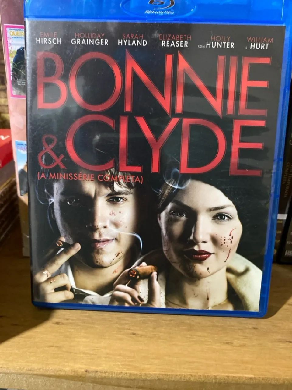 Bonnie & Clyde Bluray original novo e raro