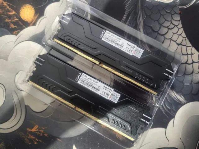 Memória DDR4 Pc 32gb CUSU DH Series (16gb x2) 3200 Mhz, NOVAS - Aceito Cartão / Pix