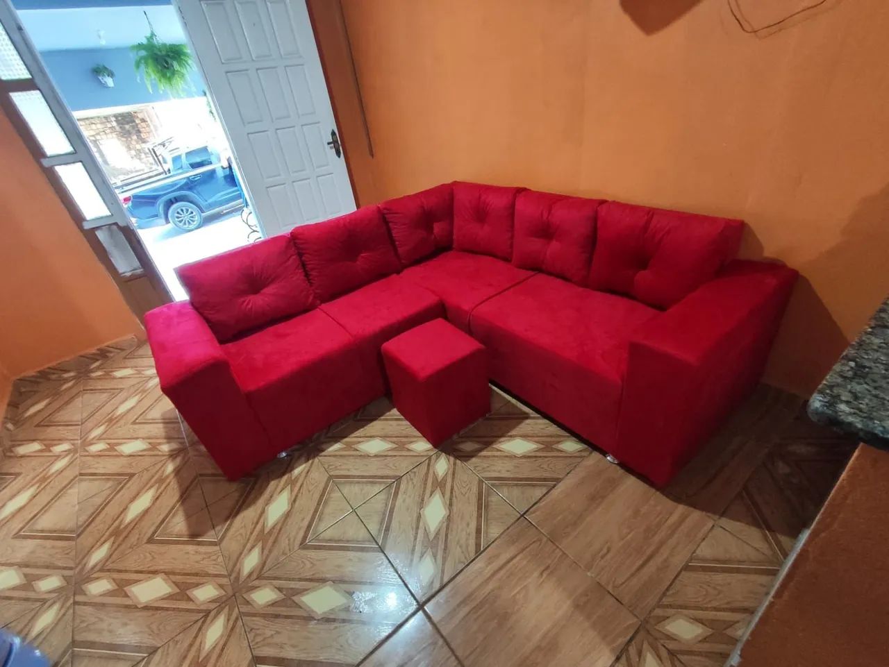 Sofá de canto confortável de qualidade entrega grátis  - Foto 2