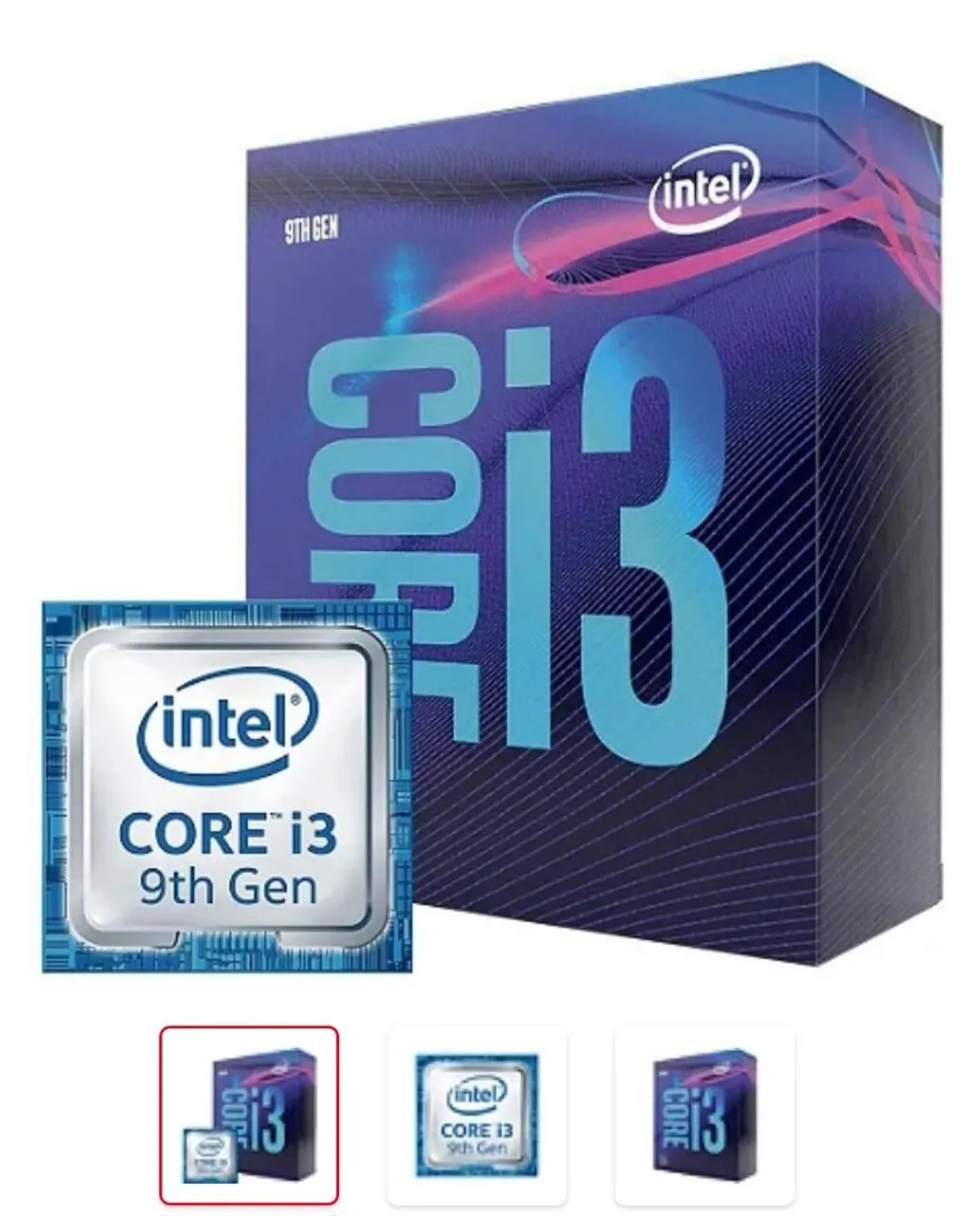 Processador Intel Core i3 9ª Geração