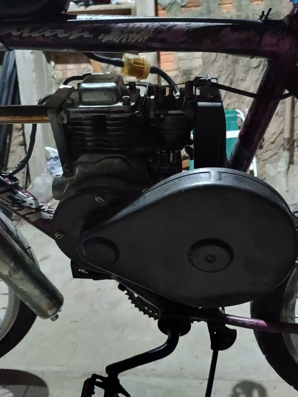 Bicicleta Motorizada Motor 4 Tempos 50cc top leia a descrição  - Foto 3