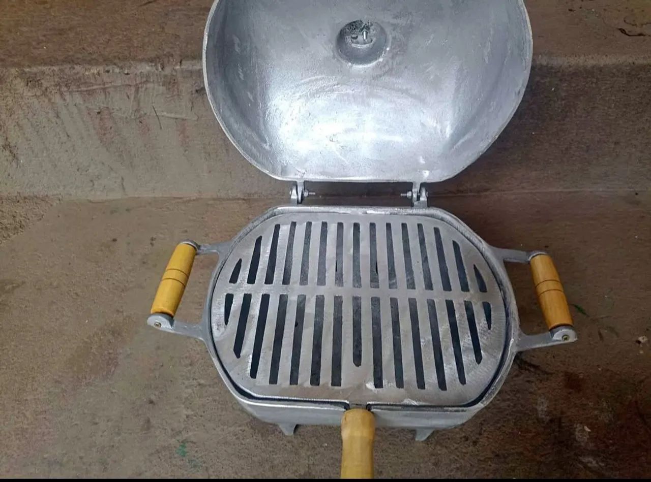 Churrasqueira bafo de alumínio fundido Grosso  - Foto 2