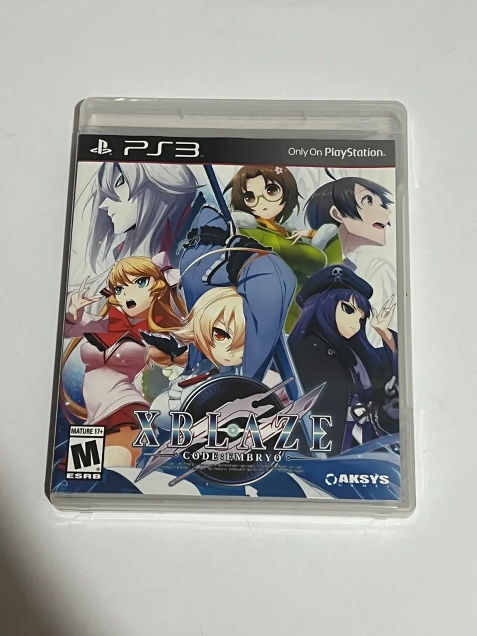 XBlaze Code: Embryo - PS3 - Raríssimo 