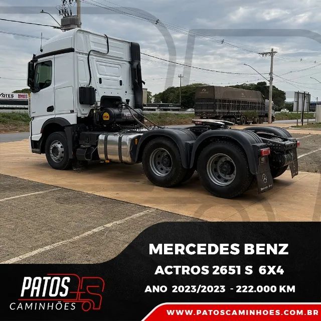 Cavalo Mecanico Mercedes Benz Actros 2651 s 6x4 2023/2023 - Foto 17