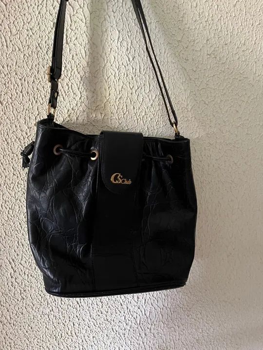 Bolsa CARMEN STEFFENS COURO - Foto 5