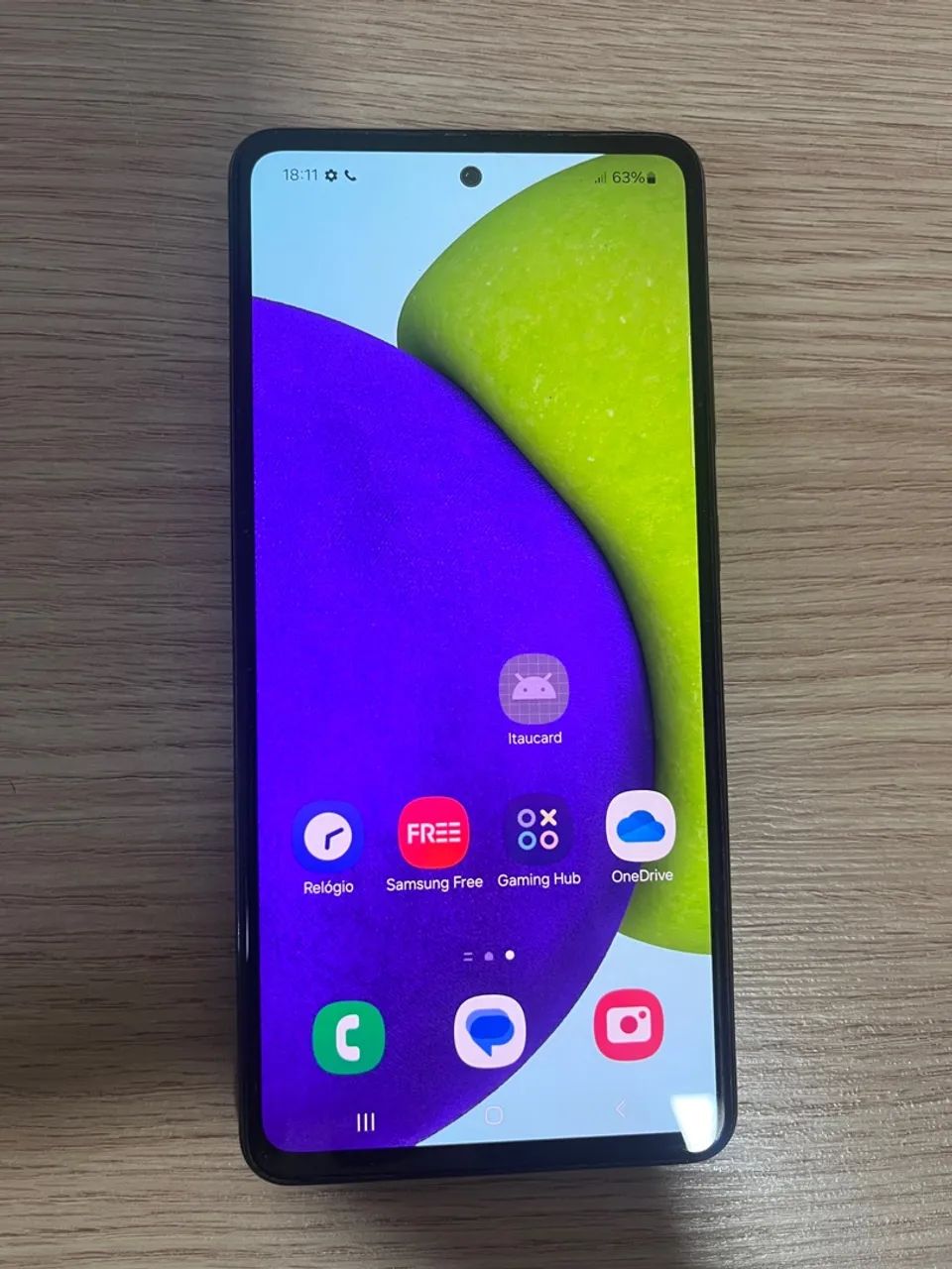 Samsung Galaxy A52 preto 