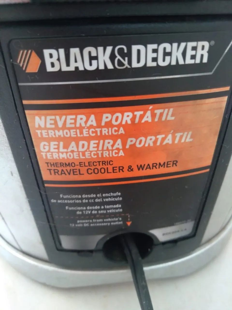 Geladeira portátil BLACK AND DECKER