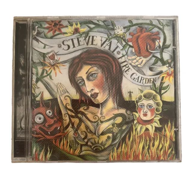 CD Steve Vai Fire Garden 1996 Original - Físico