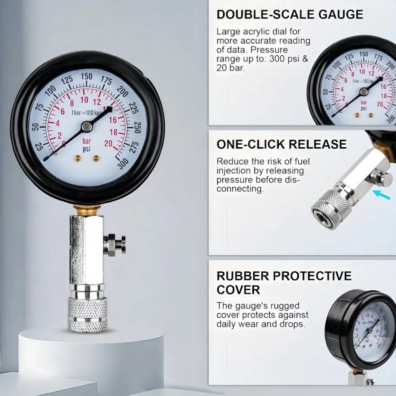 Medidor compressão cilindro  - Foto 4