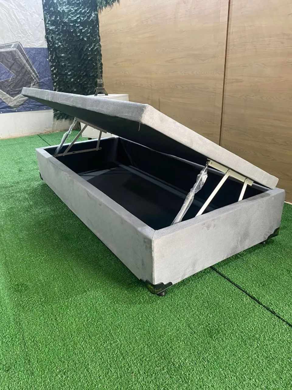 CAMA BOX BAÚ SOLTEIRO BLINDADO