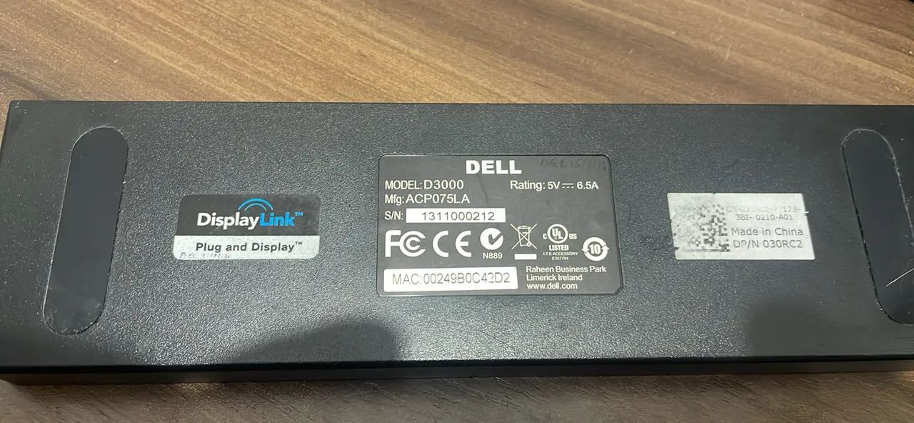 Dock Station Dell D3000 Dsiplay Link - Foto 3