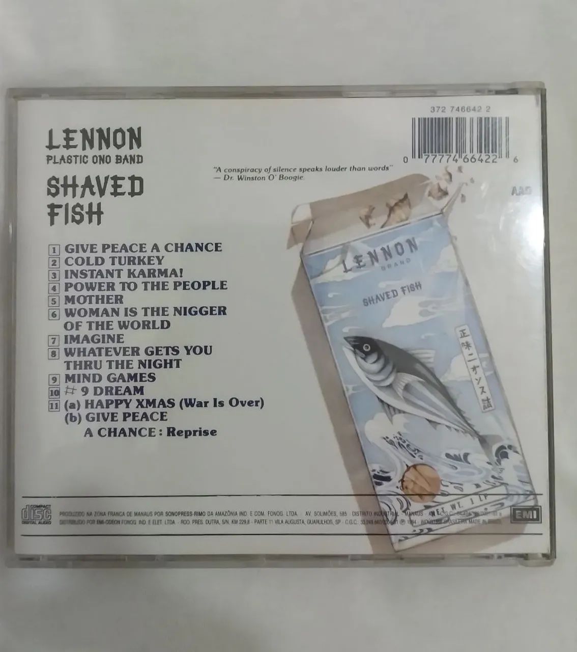 CD John Lennon - Shaved Fish Plastic Ono Band - Foto 6