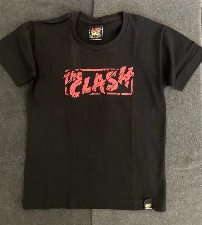 Camiseta Rock Infantil The Clash