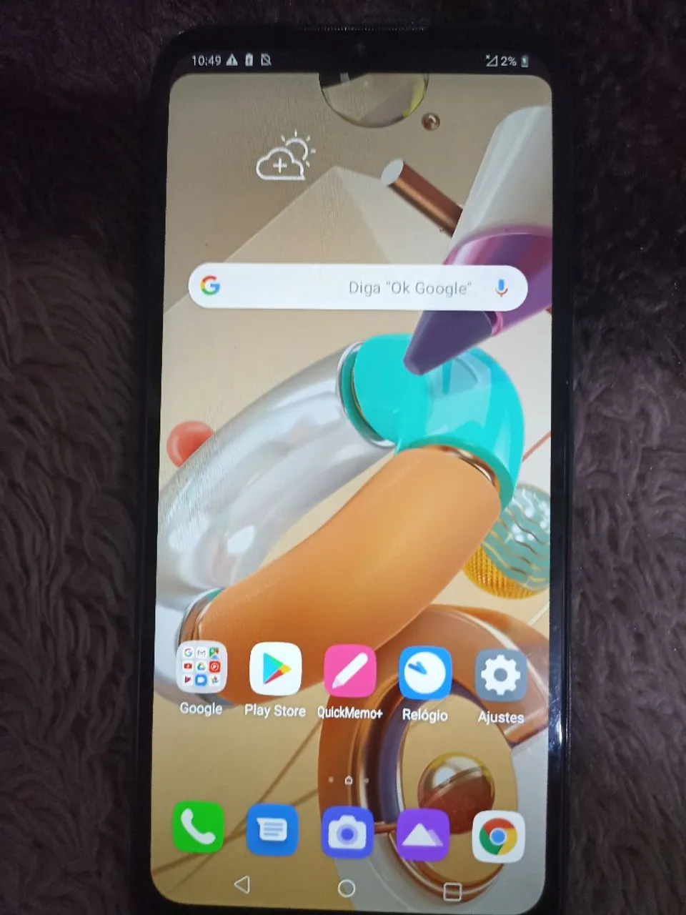 celular LG em ótimo estado 