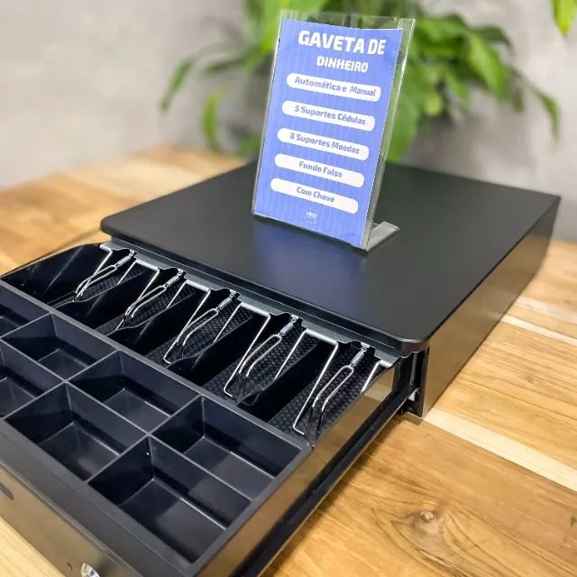 Gaveta de Dinheiro Nova de Metal com Chave Automática  - Foto 4