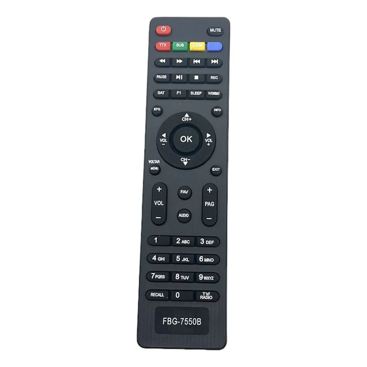 Controle remoto tv cine fantasia supremo