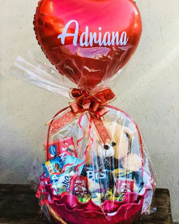 Cesta de Chocolates personalizada - Promoção - Foto 3