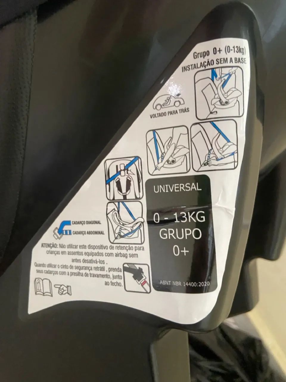 Bebê Conforto Preto - Foto 3