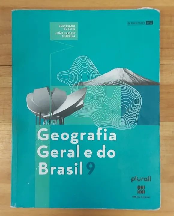 Geografia Geral e do Brasil 9º ano - Plurall - Editora Scipione [USADO] Ótimo Estado