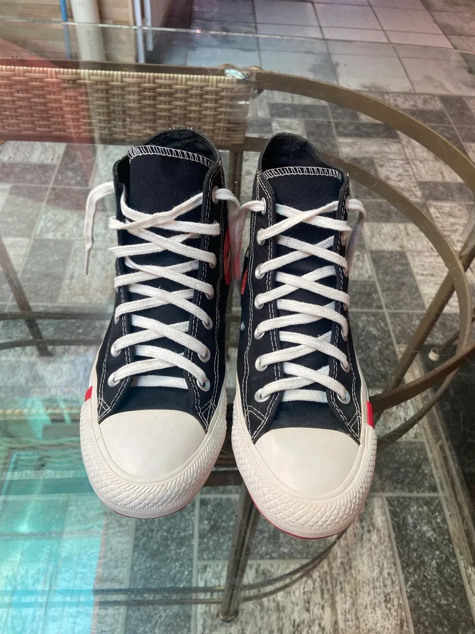 Tenis all star cano alto limitado - Foto 3