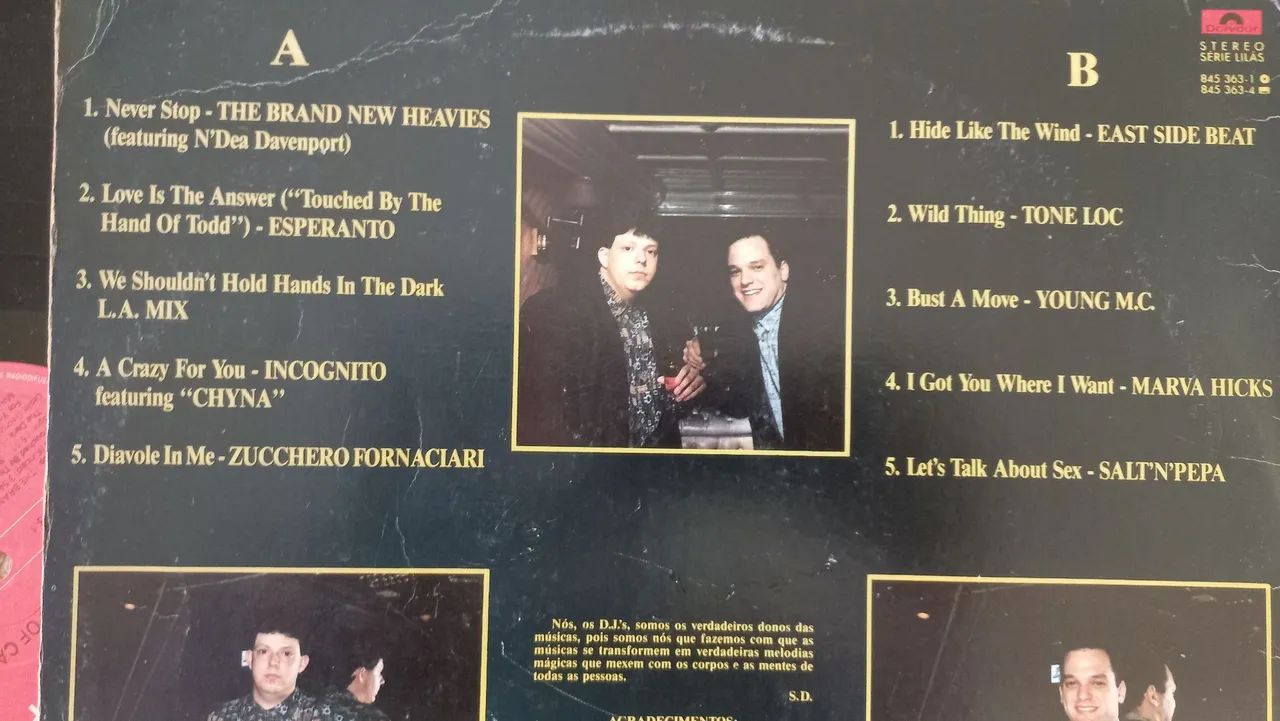 Lp disco de vinil The Best Hits of Caligola radiola vitrola som antigo toca disco rádio - Foto 3