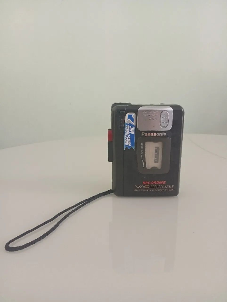 Gravador portátil Panasonic RQ-L349 (Mini Cassette Recorder)