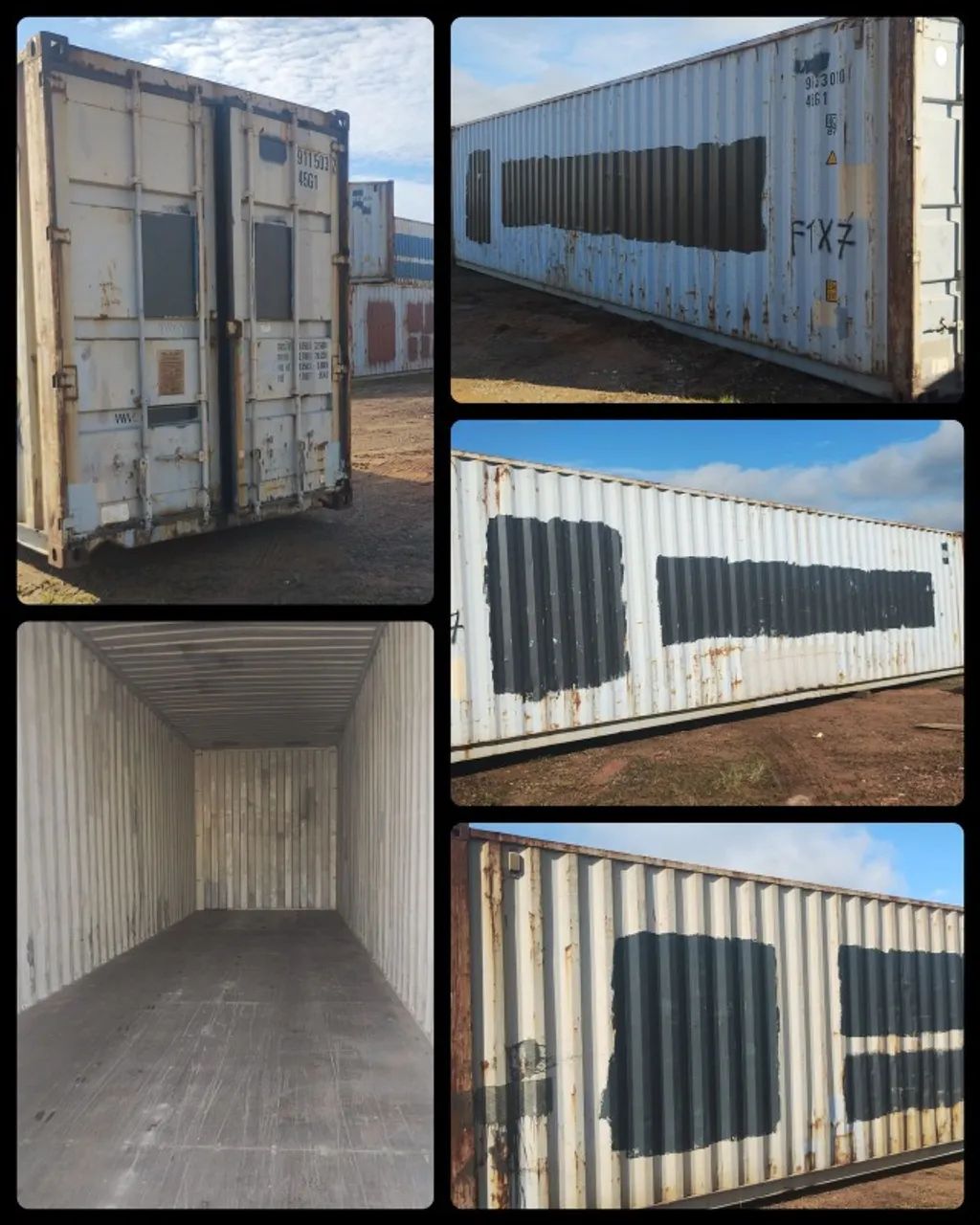 Excelente padrão de container dry 40 pés HC