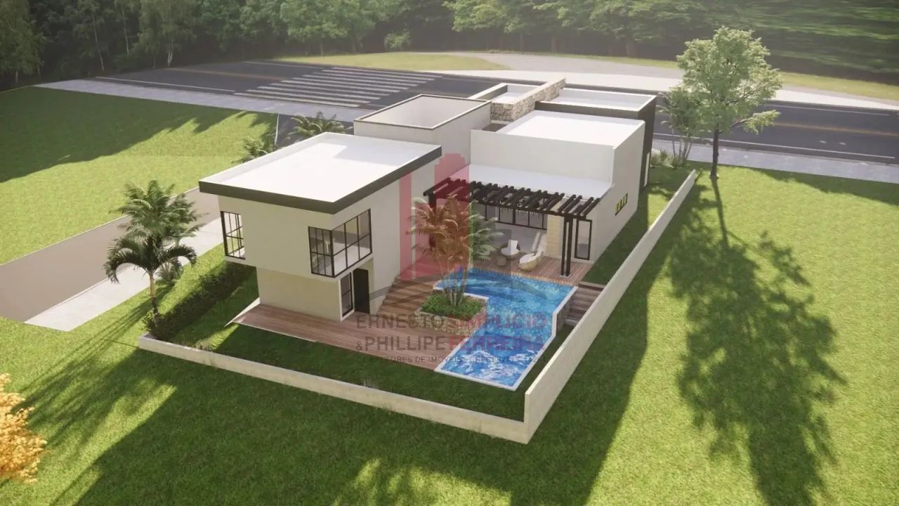 Casa em Construção no Alphaville com 4 Suítes Piscina e Espaço Gourmet - Foto 2