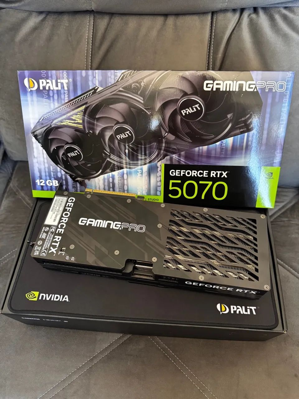 RTX 5070 PALIT GAMING PRO 12GB NOVA - Placas de Vídeo - Samambaia