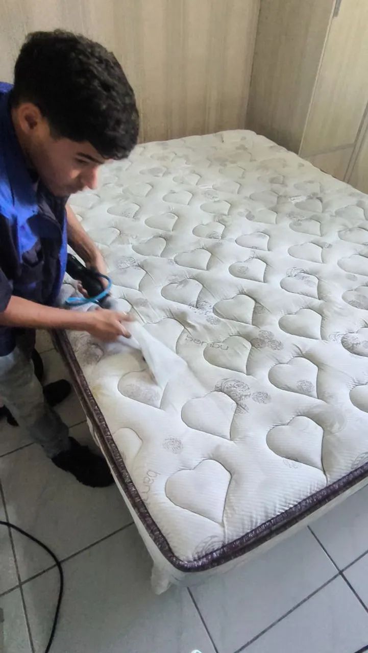 Lavagem Profissional de sofá a seco e colchão em João Pessoa-PB  - Foto 3