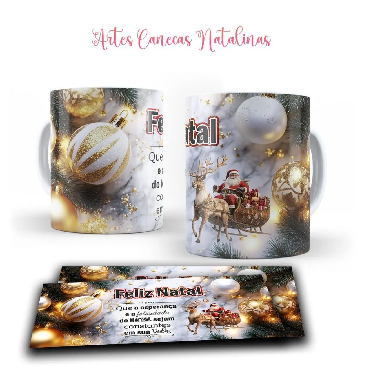 Canecas de natal - Foto 5
