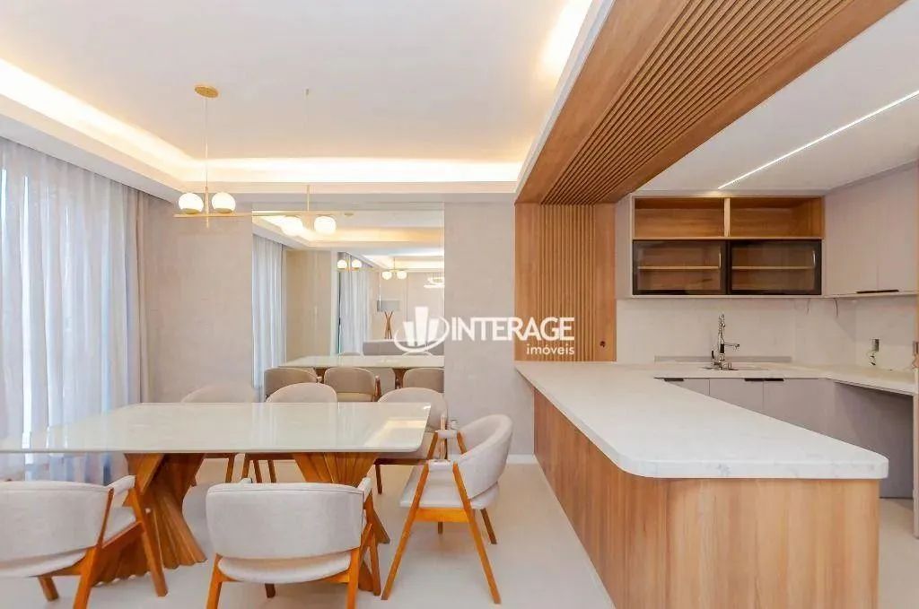 Casa com 3 dormitórios para alugar, 128 m² por R$ 15.062,00/mês - Santa Felicidade - Curit - Foto 4