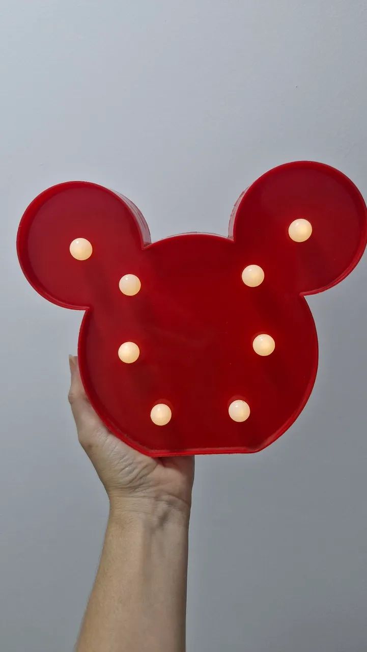Luminária Mickey Mouse - Foto 3