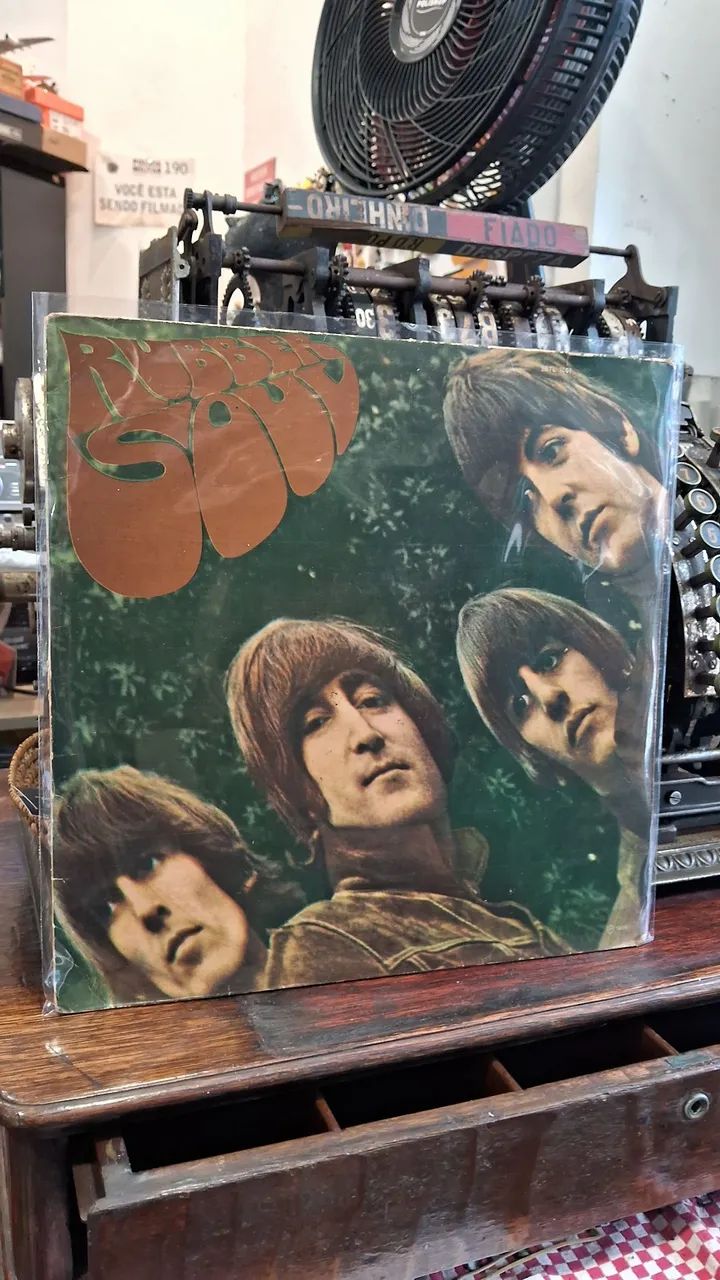 LP Vinil - The Beatles - Rubber Soul - Parlophone