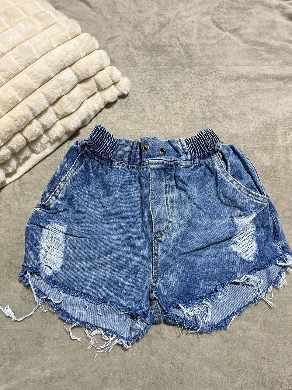 Short jeans feminino - Foto 3