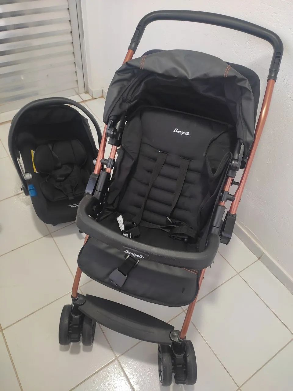 Carrinho de bebê + bebê conforto  - Foto 3