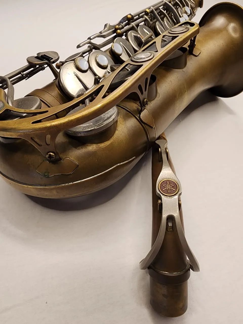 Sax Alto Yamaha YAS-21 Purple Logo Frete grátis - Instrumentos