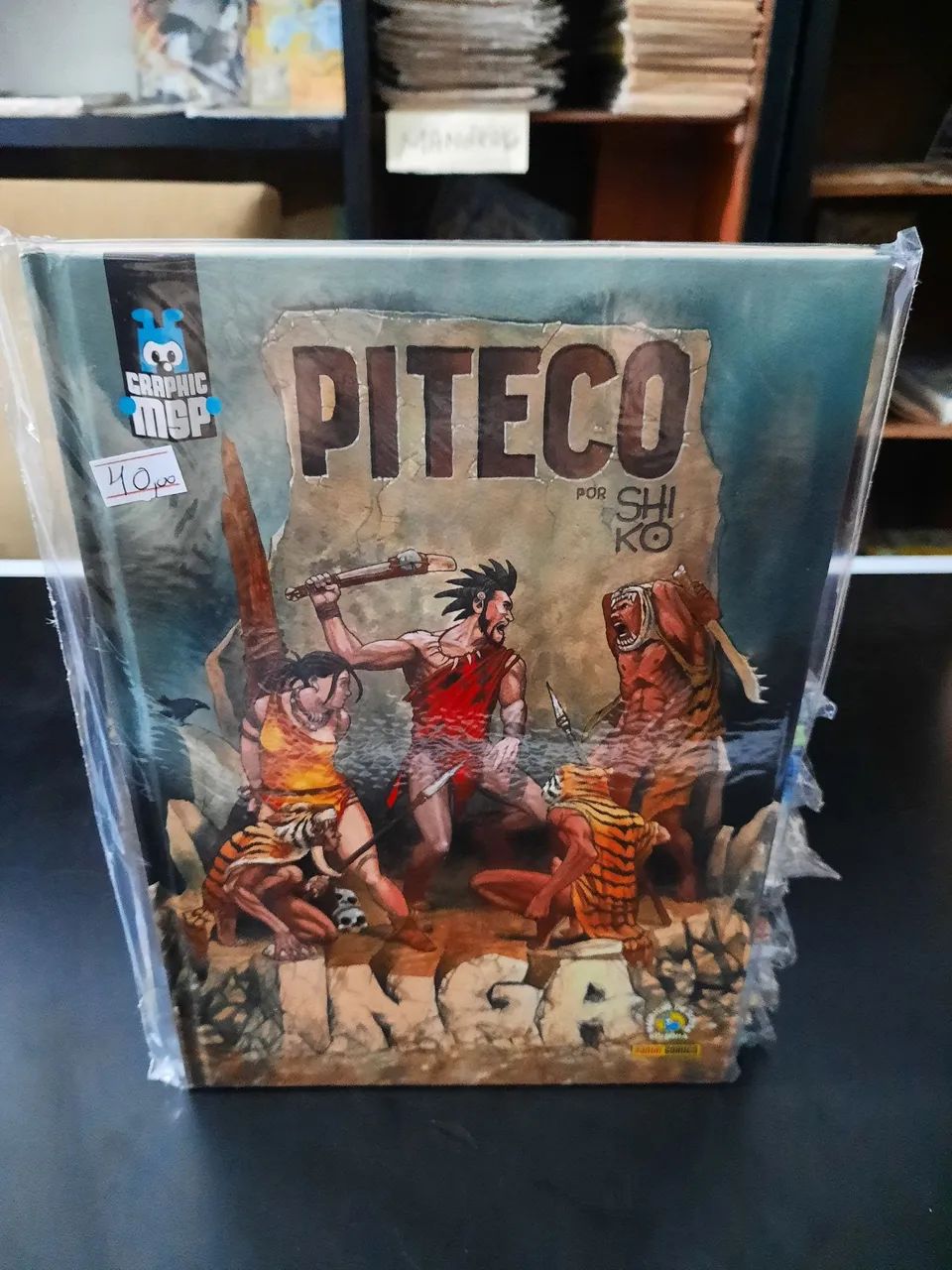 PITECO-INGÃ editora panini comics-graphic msp(Maurício de Sousa) - Foto 4