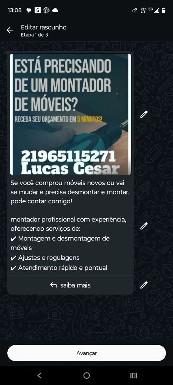 Montador de Móveis 